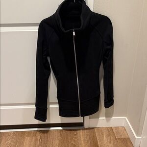 lululemon athletica Black Full-Zip Sweatshirt Jacket